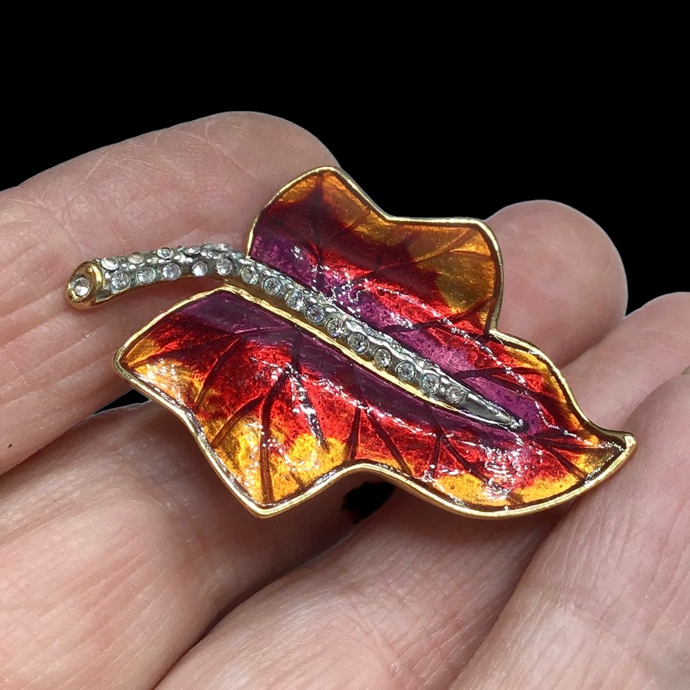 🌺Rare Bijoux Casico Brooch - Picture 4 of 10